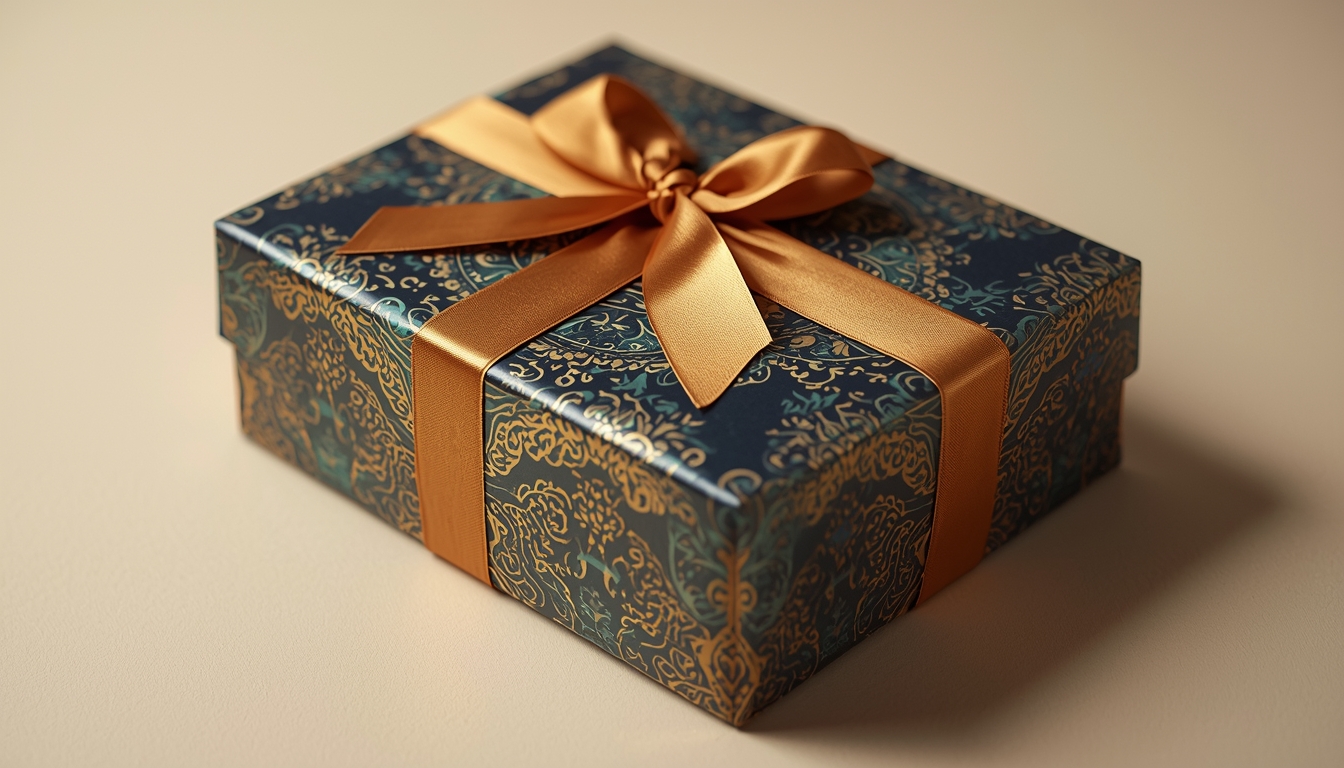 Custom gift box wrapping by Stunningmove